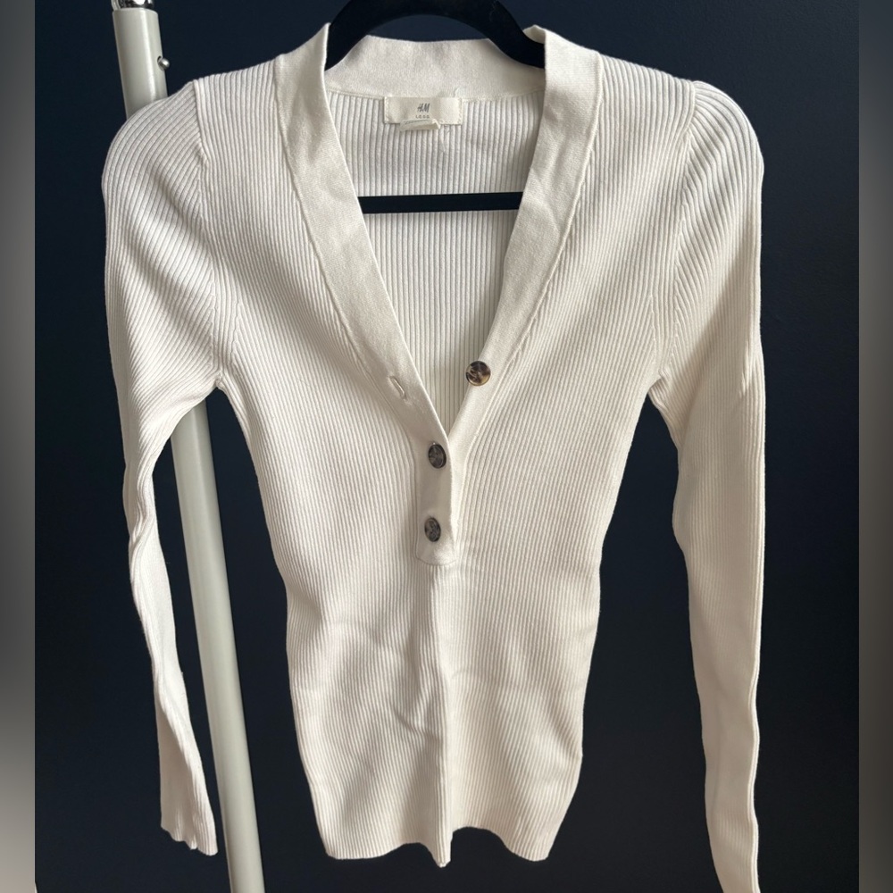 Button up sweater
